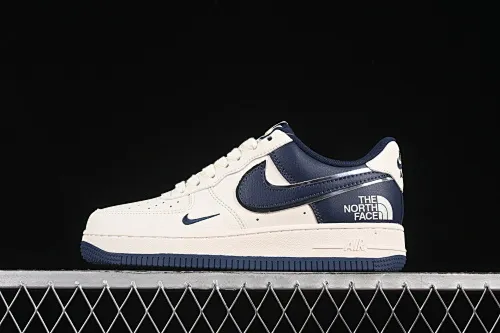 All categories Nk Air Force 1 Air Force series Nk Air Force 1 Low Air Force low top Nike Air Force 1'07 Low North Face joint dark blue bottom Air Force 1 low top casual sneakers ZH2598-318